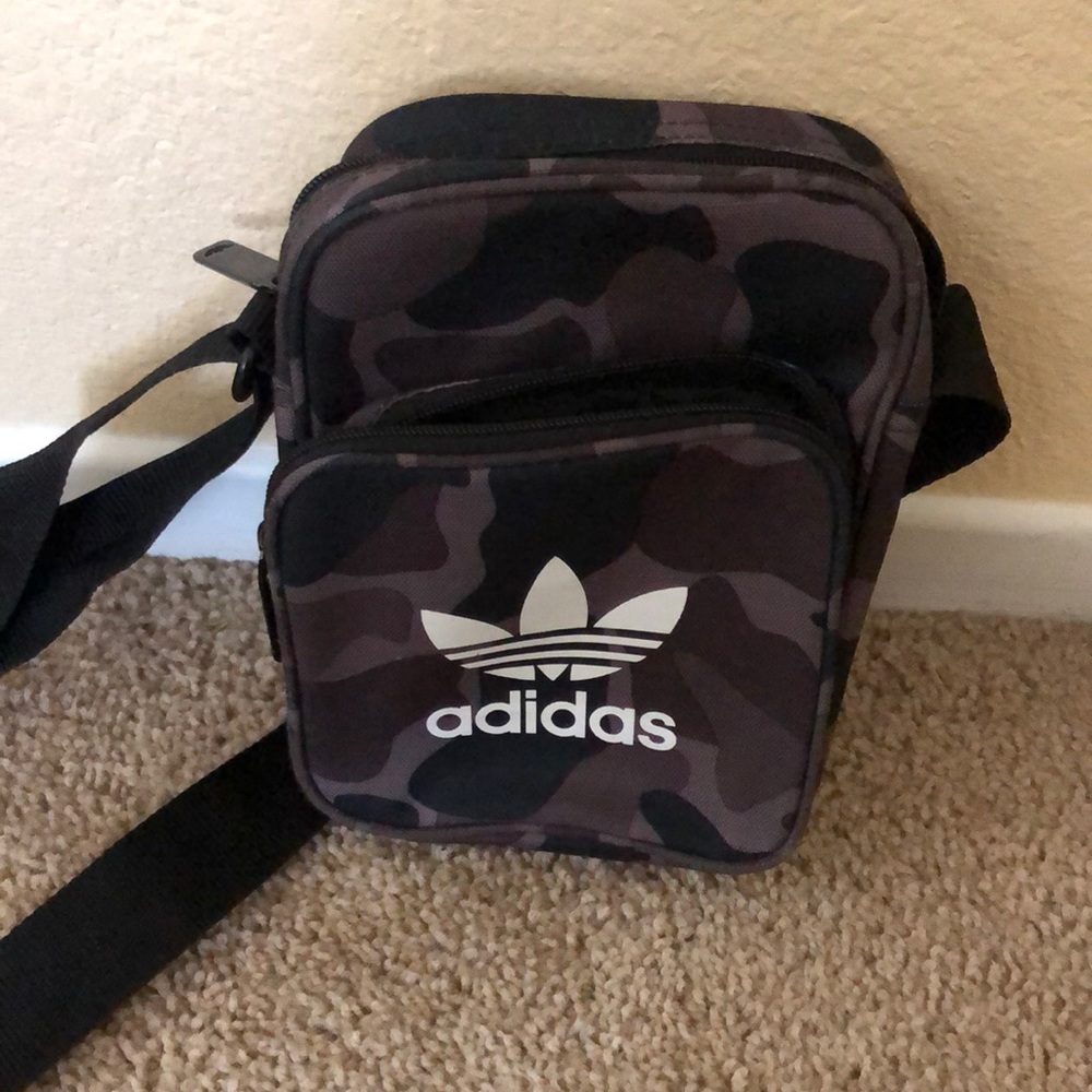 Adidas camo side bag